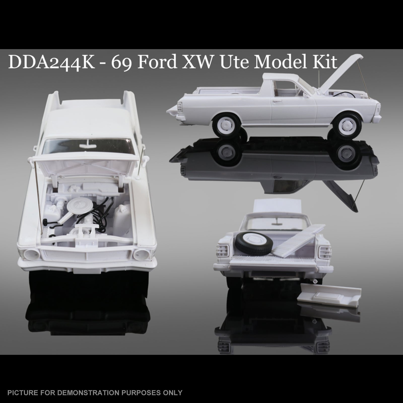 DDA Plastic Model Kit - 1:24 XW Standard Ford Ute